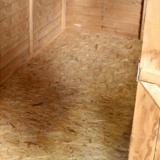 Mercia Wooden 8 x 6ft Overlap Garden Shed