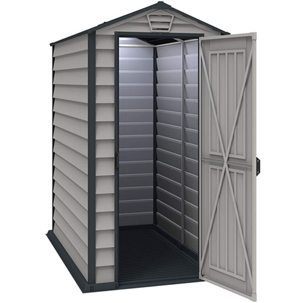 【Storage Shed】Duramax EverMore 4 x 6 ft Plastic garden storage shed