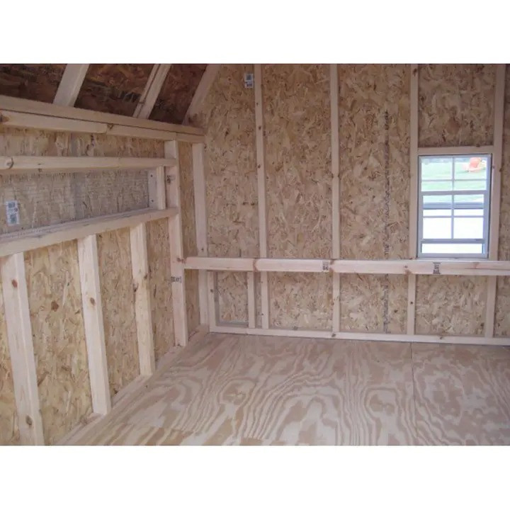 58.6 Square Feet Walk In Chicken Coop with Nesting Box