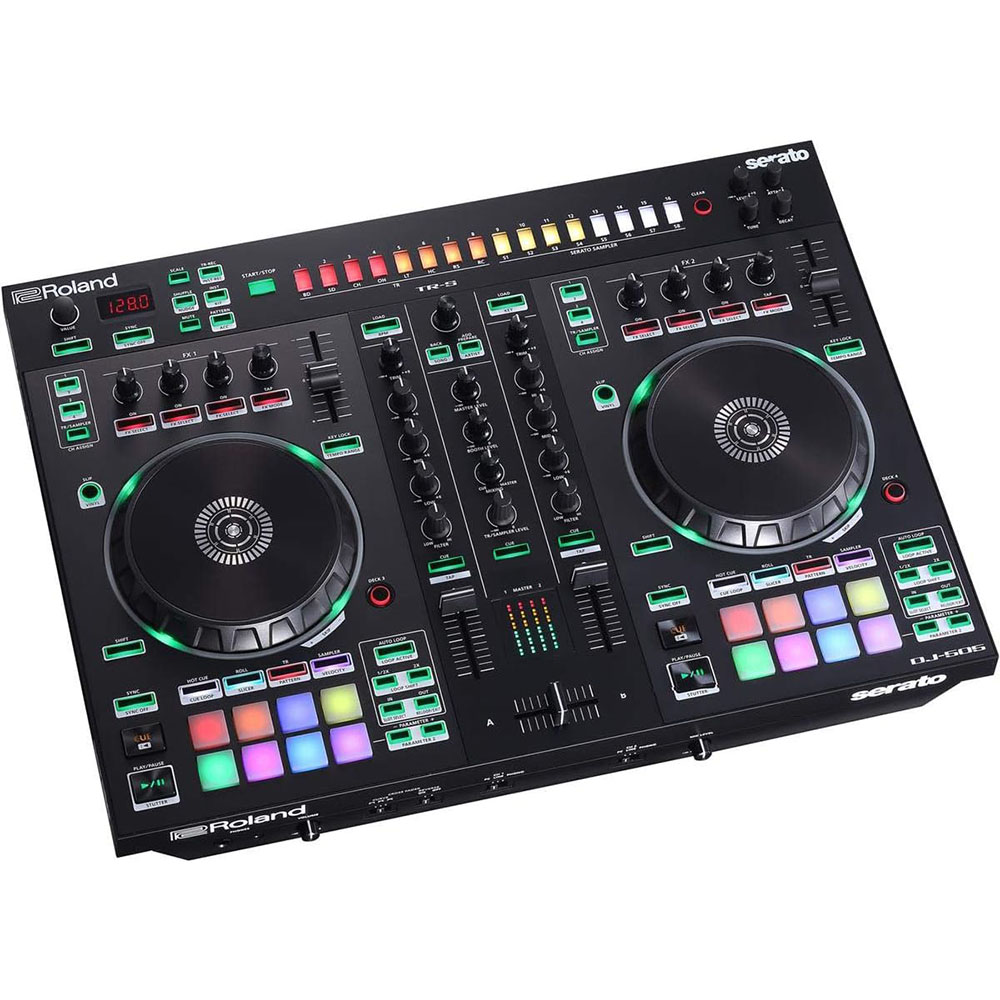 Roland Two-channel, Four-deck Serato DJ Controller (DJ-505)