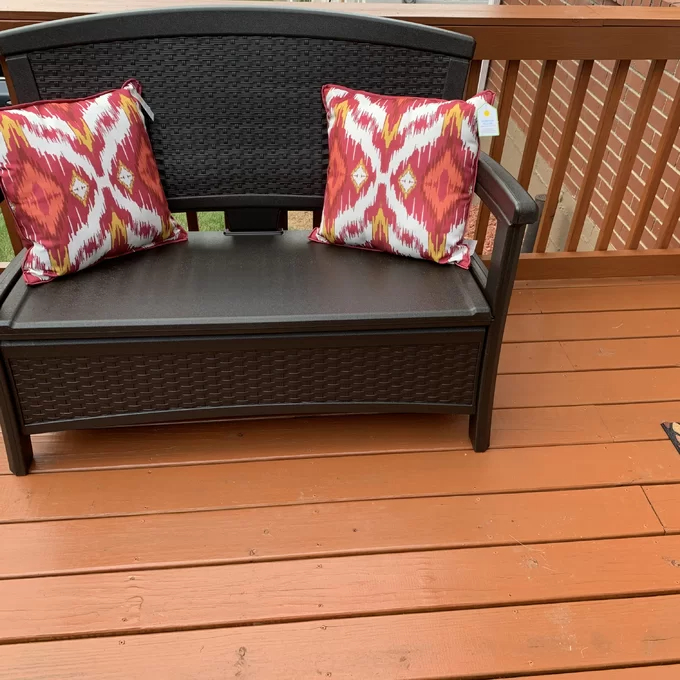 【Storage Shed】Outdoor Elements Storage Bench