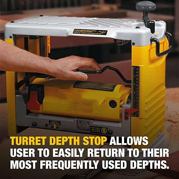 DEWALT Thickness Planer, Two Speed, 13-Inch (DW735X) 2-Speed 13