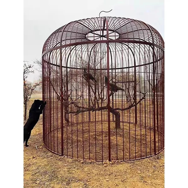 IRON DECORATIVE LARGE OUTDOOR BIRD CAGE