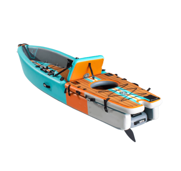 LONO Aero 12′6″ Native Aqua Inflatable Kayak