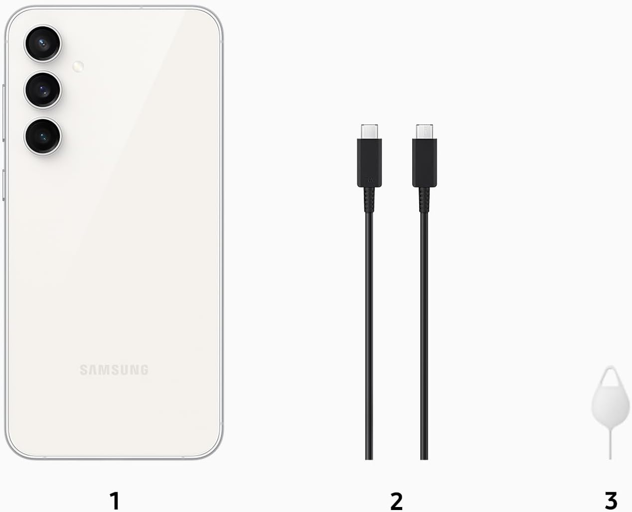 Samsung Galaxy S23 FE 5G, SIM Free Android Smartphone, 128GB, Cream, 3 Year Manufacturer Extended Warranty (UK Version)