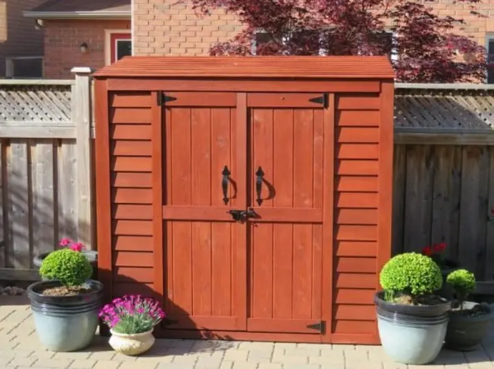 Grand Garden Chalet 6 ft. W x 3 ft. D Solid Wood Tool Shed