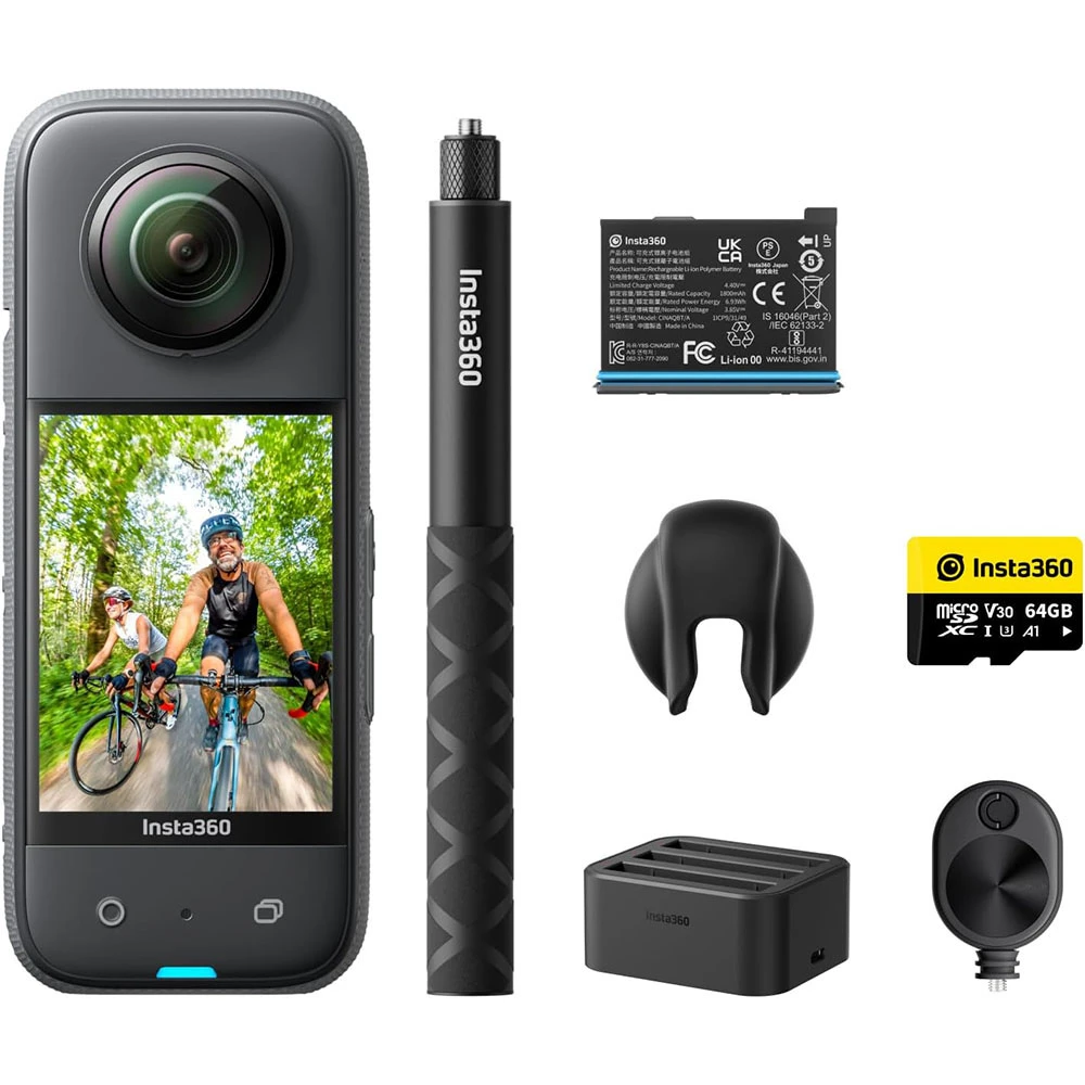 Insta360 X3 Kit Ultimate 360 Waterproof Action Cam