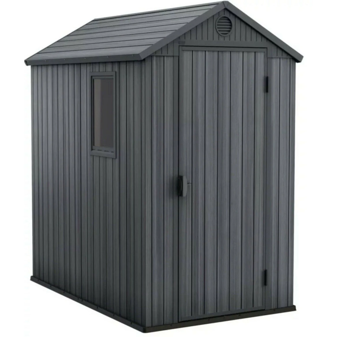 Keter Darwin Shed Grey 6 X 4 Ft Waterproof Garden Storage Shed Cheapest